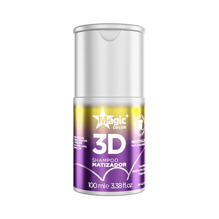 Magic Color Desamarelador 3D Shampoo Matizador 