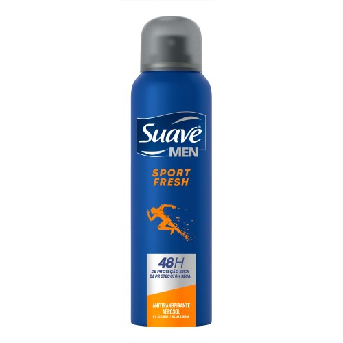 Desodorante Aerosol Antitranspirante Suave Masculino Men Sport Fresh com 150ml