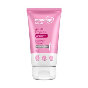 Gel de Limpeza Monange Facial Anti-Ressecamento 120g