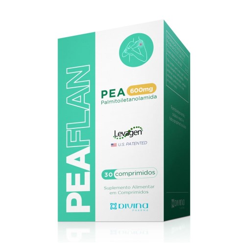 Suplemento Alimentar Peaflan Pea 600mg 30 Comprimidos