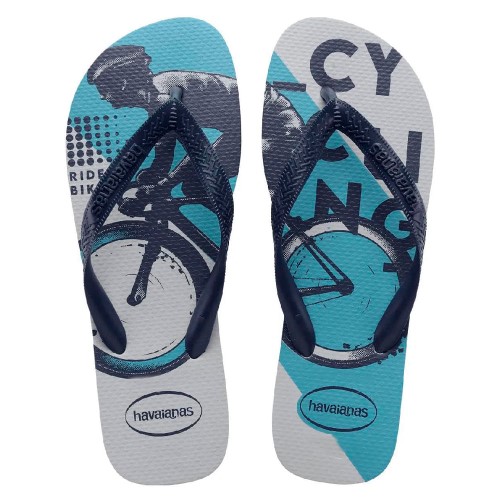 Chinelo Havaianas Top Athletic Cinza Gelo 37/38