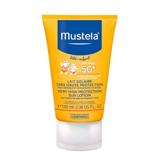 Protetor Solar Mustela FPS 50+ com 100ml