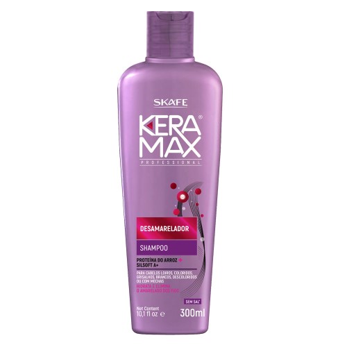 Shampoo Keramax Desamarelador Skafe