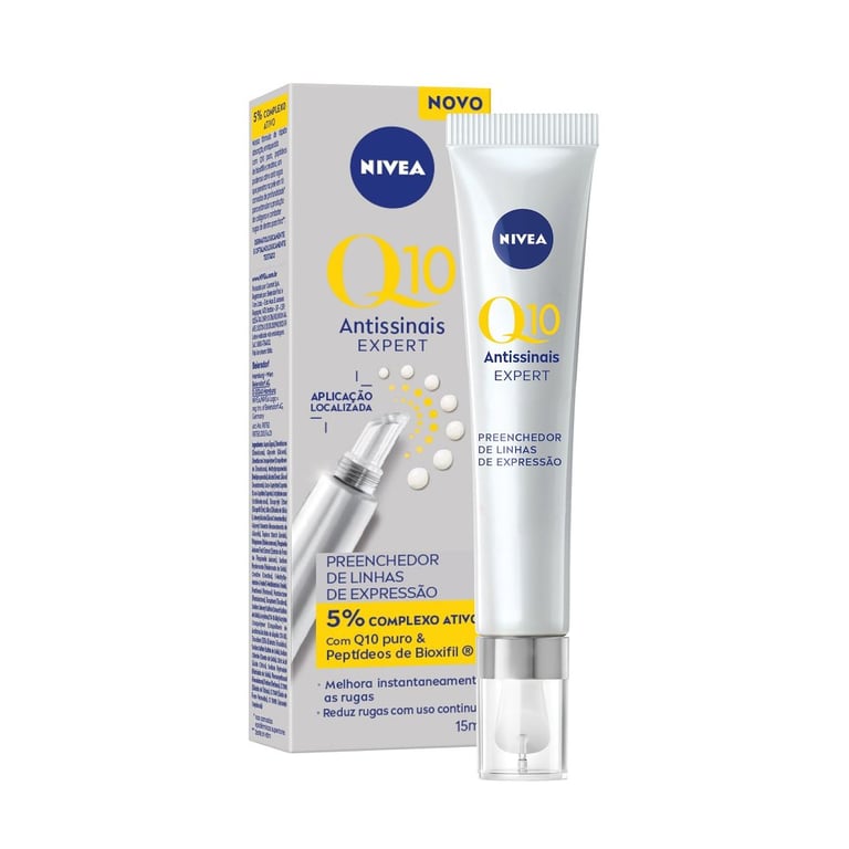 Preenchedor Facial Antissinais Nivea Q10 Expert 15ml