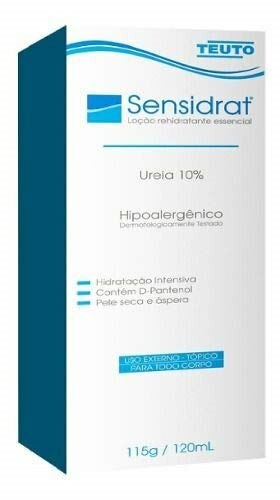 Loção Corporal Sensidrat 10% Ureia 120mL