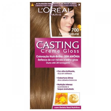 Tintura Loreal Casting Creme Gloss 700 - Louro natural