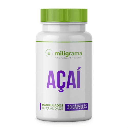 Açaí 500mg 30 Cápsulas