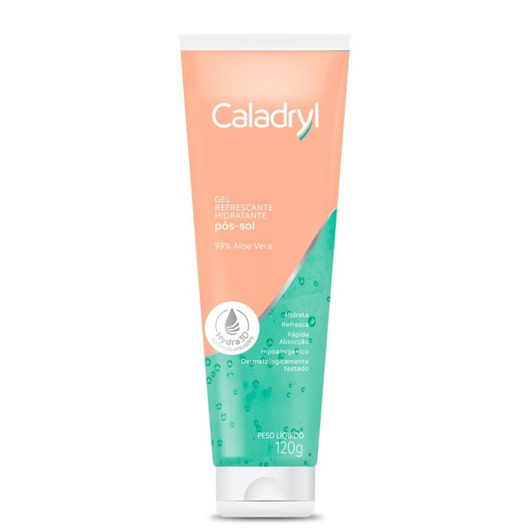 Pós-Sol Caladryl Gel Aloe Vera 120g