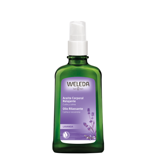 Óleo Relaxante de Lavanda Weleda com 100ml