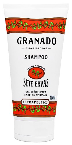 Shampoo Granado Terrapeutics sete ervas 180ml