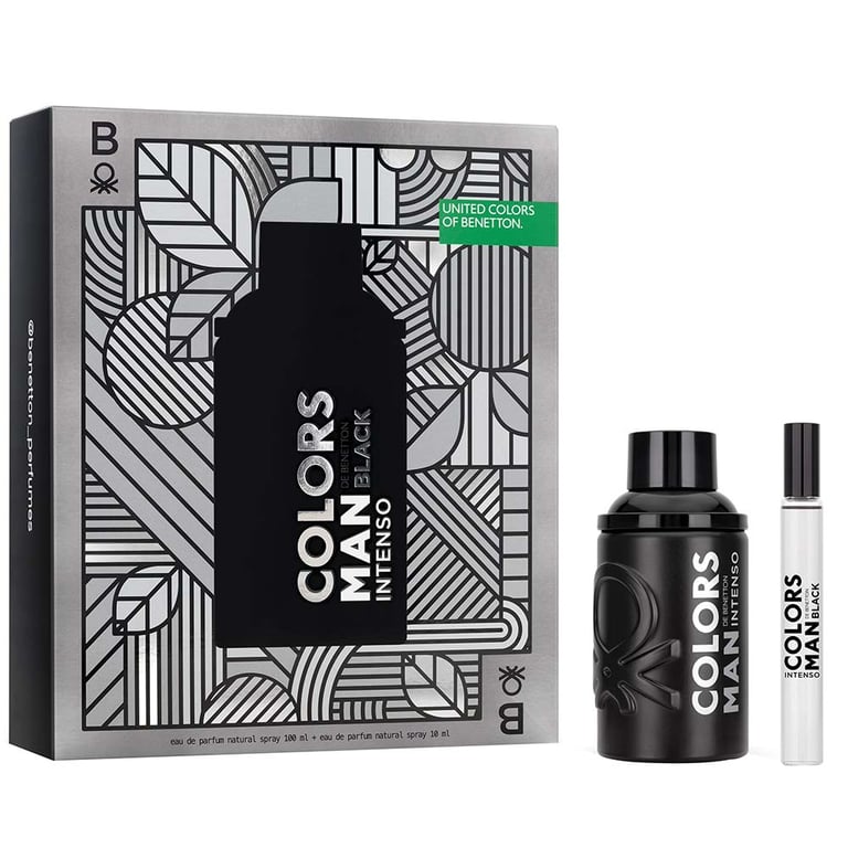 Conjunto Colors Man Black Intenso Masculino - Eau de Parfum 100ml + Eau de Parfum 10ml