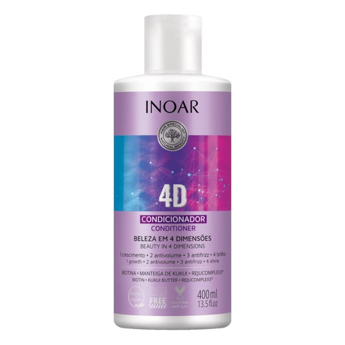 Condicionador Inoar 4D 400ml