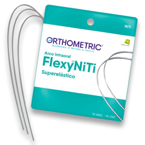 Flexy Niti Super-Elastic Arch Wire Upper - Orthometric 