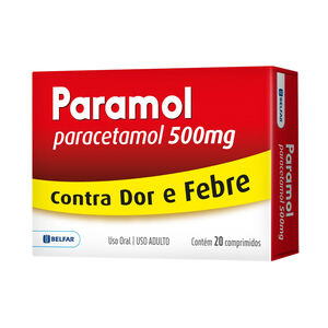 Paramol 500mg com 20 Comprimidos