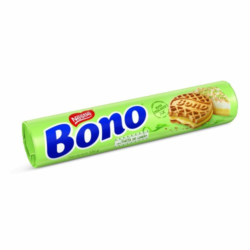 Biscoito Nestlé Bono Recheado Limão 126g