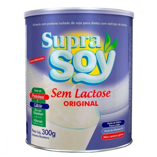 Supra Soy Sem Lactose Tradicional 300g