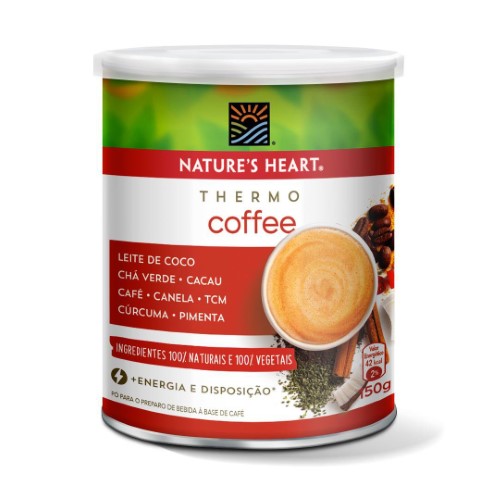 Pó Para Preparo De Bebida Natures Heart Thermo Coffee 150g