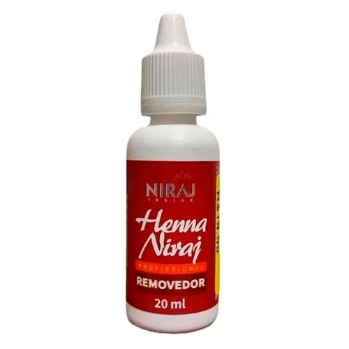 Removedor De Henna Niraj 20ml