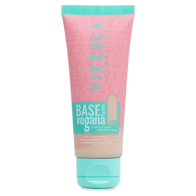 Vizzela Cosméticos 02 - Base Líquida 30g