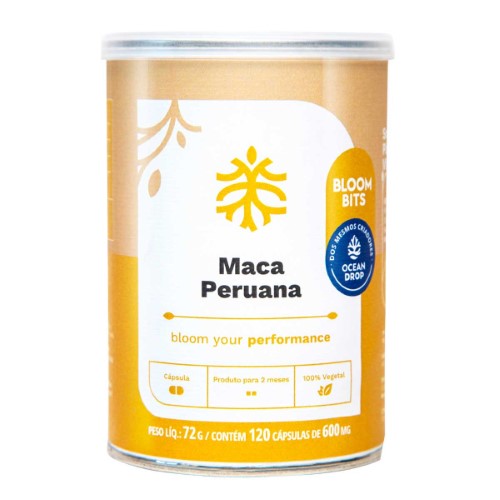 Maca Peruana Ocean Drop 600mg 120 Cápsulas