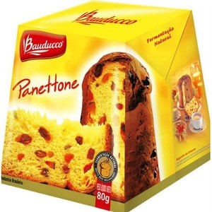 Mini Panettone Bauducco Frutas 80g