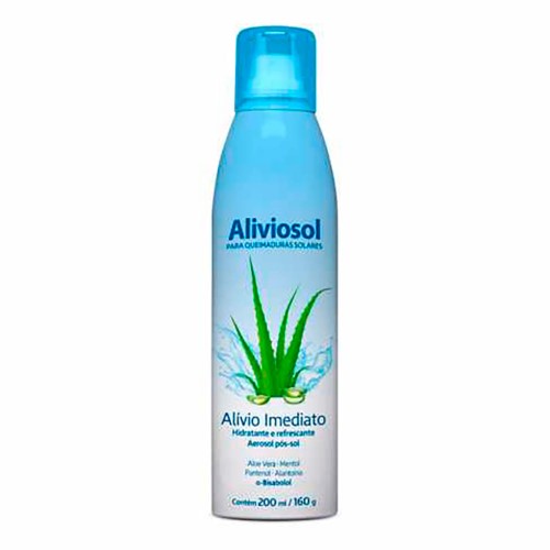 Pós-Sol Aliviosol Hidratante e Refrescante Aerosol com 160g