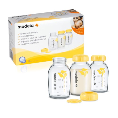 Frascos para Coleta de Leite Medela 3 com unidades