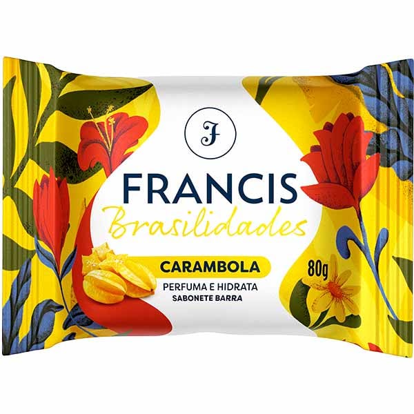 SABONETE FRANCIS BRASILIDADES CARAMBOLA 80G