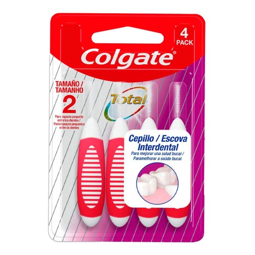 Escova Interdental Colgate com 4 unidades