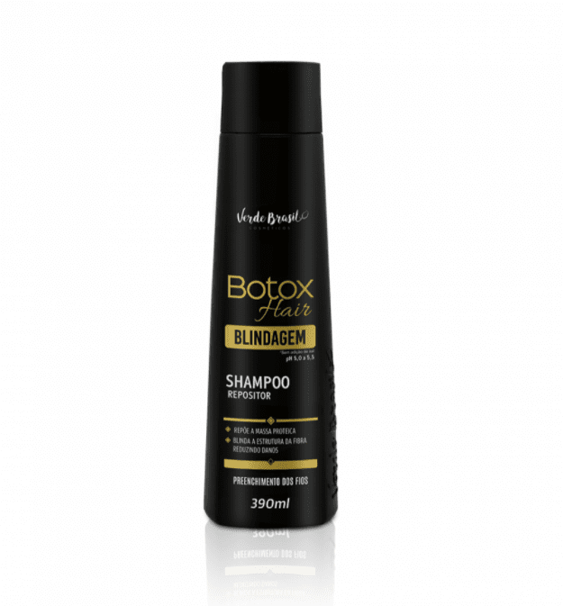 Shampoo Repositor BTX Hair - Verde Brasil - 390ml