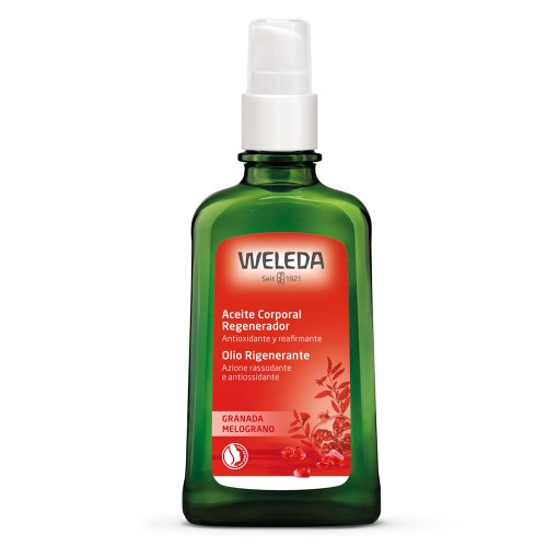 Óleo Corporal Natural Regenerador de Romã 100ml – Weleda