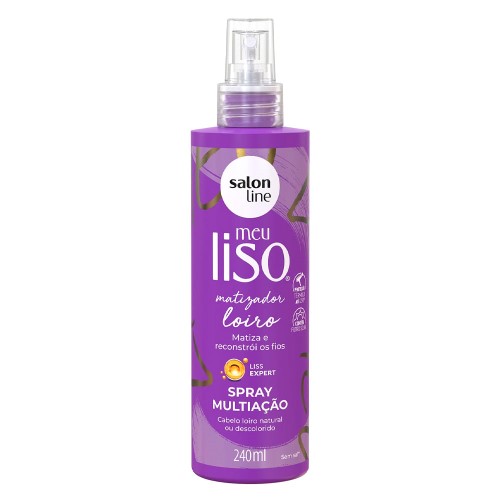 Spray Matizador Loiro Salon Line Meu Liso Multi Ação 240ml