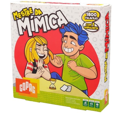 Jogo Copag Mestre Da Mimica brinquedo