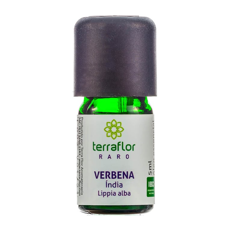 Óleo Essencial De Verbena Índia Terra Flor 5ml