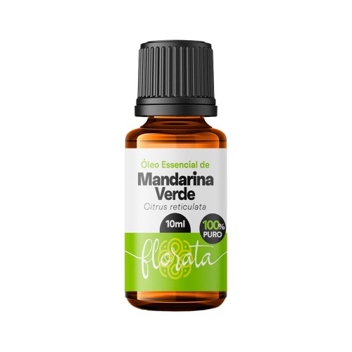 Oleo Essencial Florata 10ml Mandarina Verde