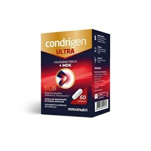 Condrigen Ultra Colágeno Tipo II + MDK Maxinutri - 60 Cápsulas