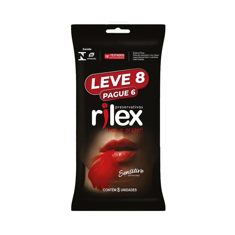 Preservativo Rilex L8p6 Sensitive Especial