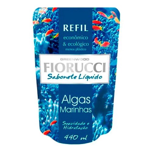 Sabonete líquido Fiorucci Algas Marinhas refil 440ml