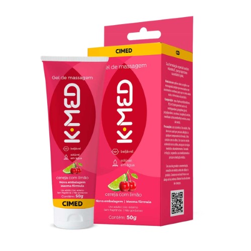 Gel de Massagem K-Med Rocketts Cereja com Limão 50g