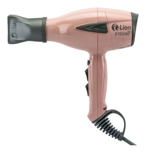 Secador De Cabelo Profissional Lion Ls07 2150w Rose 