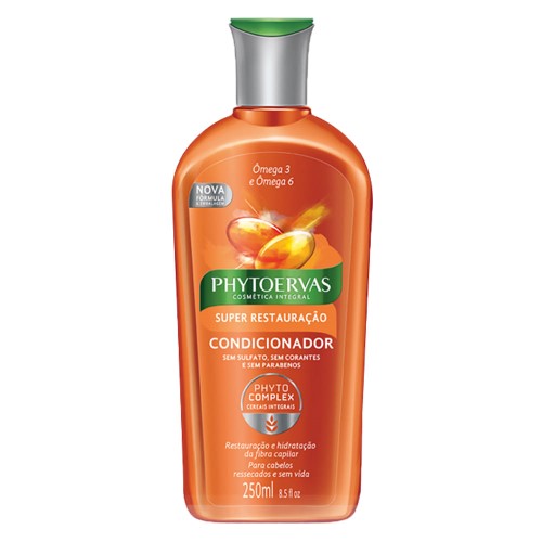 Condicionador Phytoervas Super Restauração Ômega 3 e Ômega 6 250ml