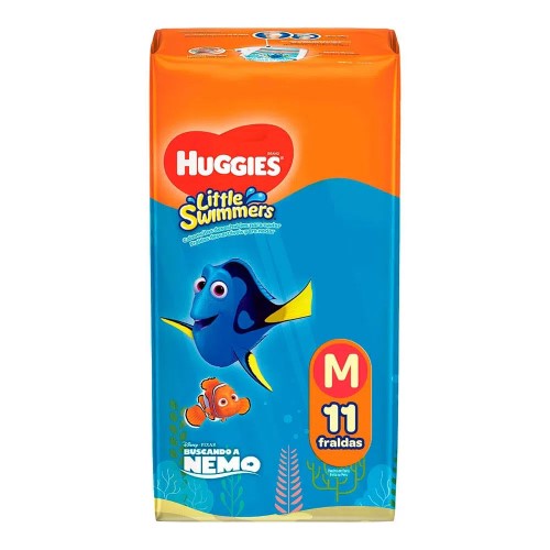 Fralda Huggies Little Swimmers Tamanho M 11 Unidades