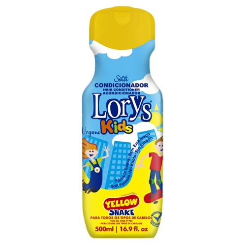 Condicionador Lorys Kids Yellow Shake 500ml