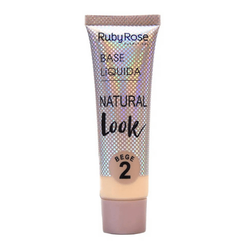 Base Líquida Natural Look Bege Ruby Rose