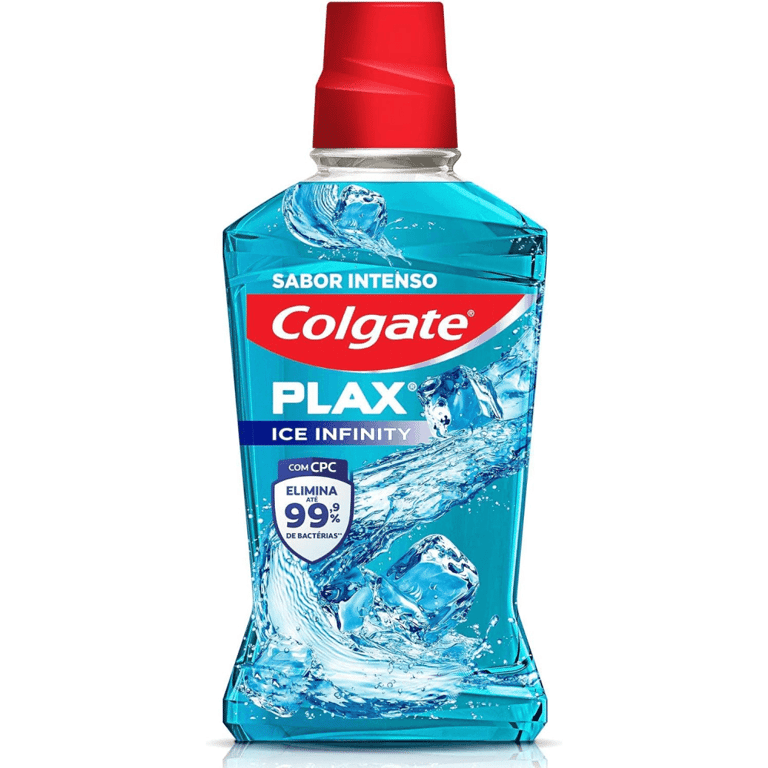 Enxaguante Bucal Colgate Plax Ice Infinity Zero Álcool 1 unidade com 180mL