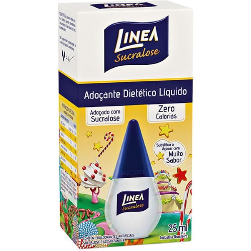 Adoçante Linea Sucralose Líquido 25Ml - Linea