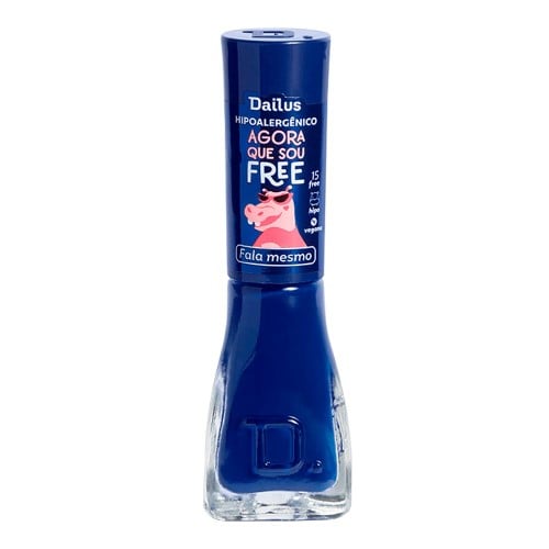 Esmalte Cremoso Dailus Hipoalergênico Agora que Sou Free 8ml - Fala Mesmo