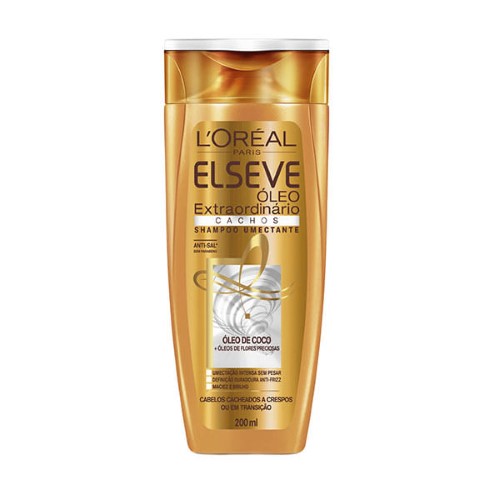 Shampoo Elseve Óleo Extra Cacho 200Ml - Loreal