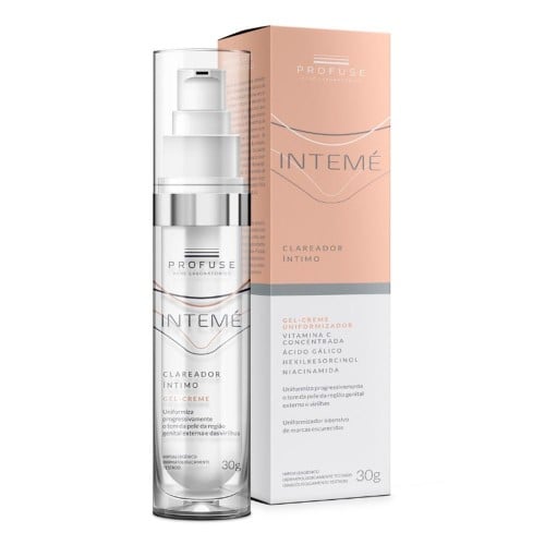 Gel Creme Profuse Intemé Clareador Íntimo 30g