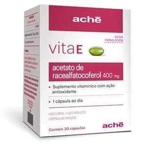 Suplemento Vitamínico Vita E 400 mg 30 cápsulas